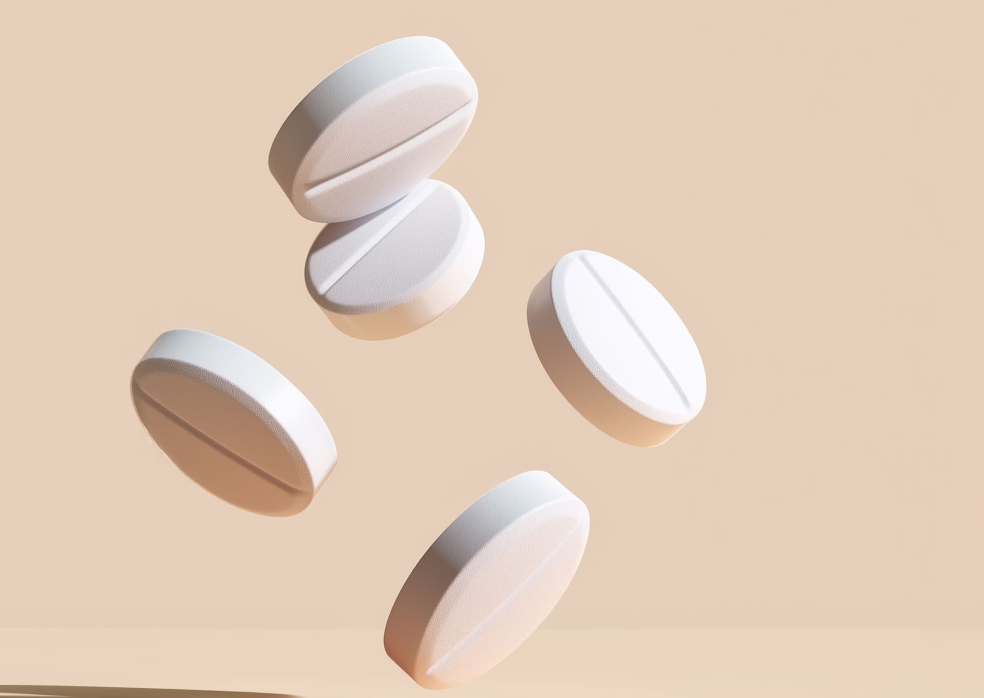 Pills representing oral sedation options for dental comfort and relaxation at SoCal Prime Dentistry.
