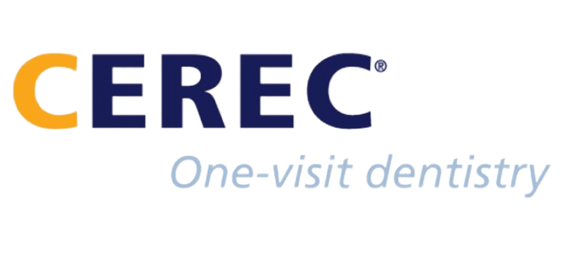 CEREC logo representing advanced one-visit dentistry technology used by Dr. Mayank Sharma at SoCal Prime Dentistry.